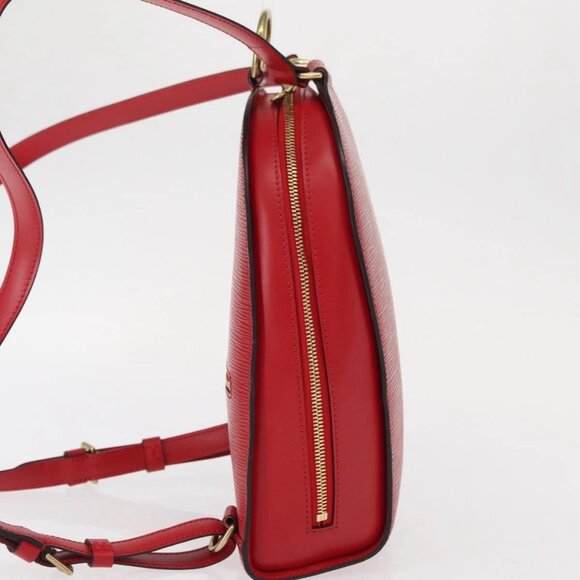 LOUIS VUITTON Epi Mabillon Backpack Castilian Red M52237 LV Auth 155376 main image 5